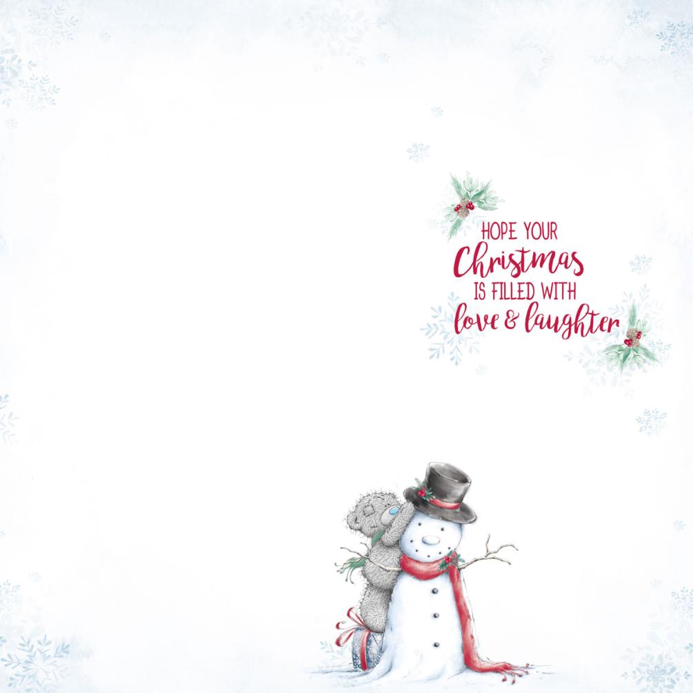 Especially For You Me to You Bear Christmas Card Extra Image 1
